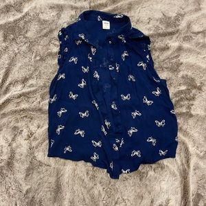 Disney X Lauren Conrad Button Up Blouse